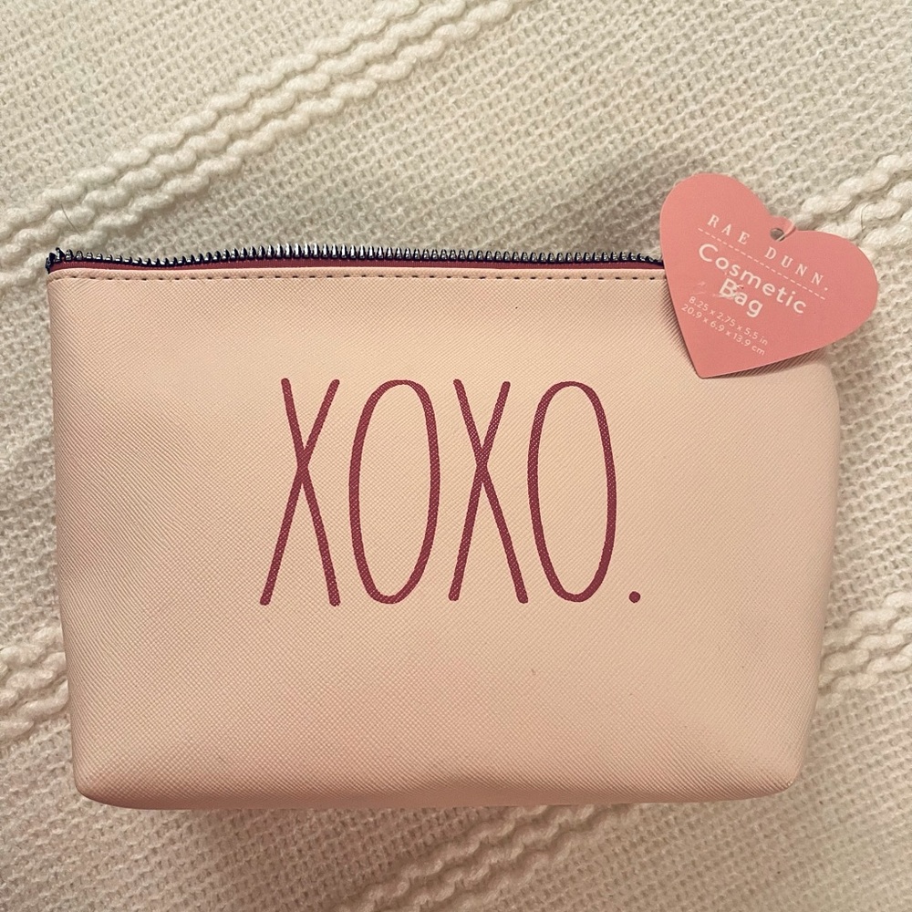 Rae Dunn “XOXO” Makeup bag
